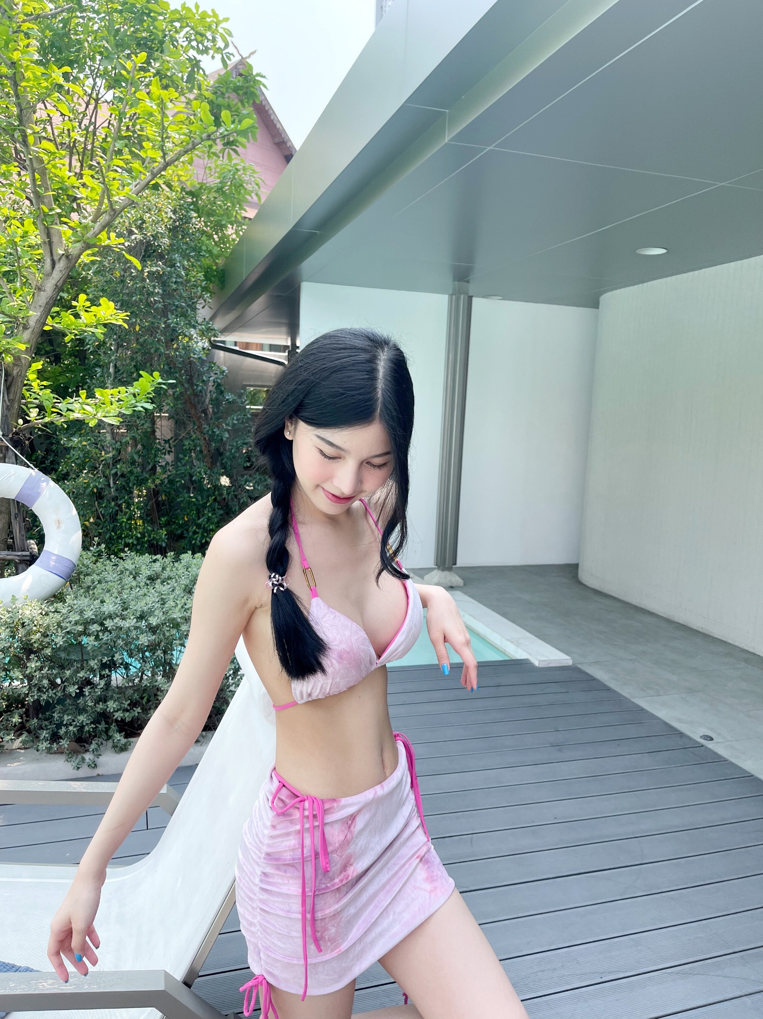 หวาน รวีวรรณ กำลังมาแรงเธอเป็นผู้หญิง ตัวเล็ก น่ารัก ขาว สวย หมวยสุดๆ 5