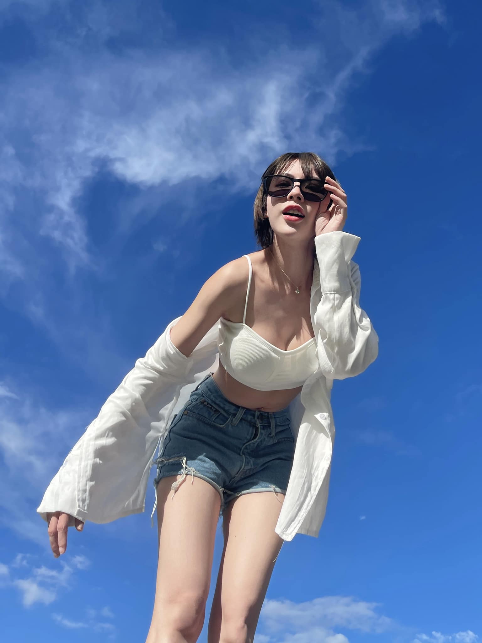 น้อง ฟางโกะ สาวผมสั้น ใส่แว่น สุดเซ็กซี่ที่ใครๆก็ต้องถามหาเธอ 40
