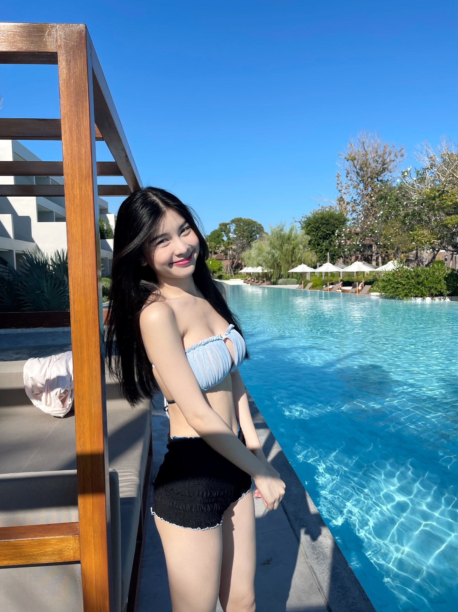 หวาน รวีวรรณ กำลังมาแรงเธอเป็นผู้หญิง ตัวเล็ก น่ารัก ขาว สวย หมวยสุดๆ 39