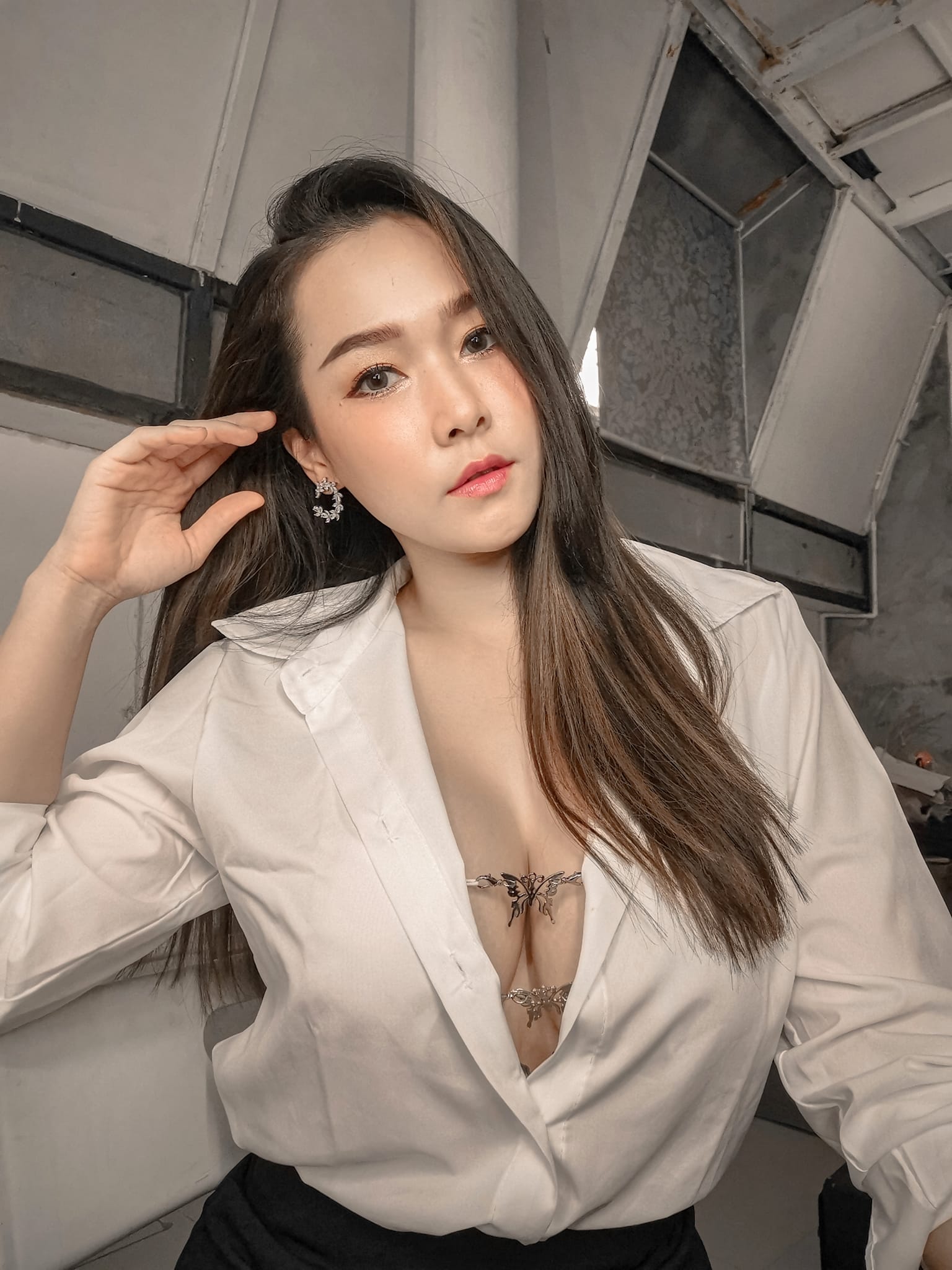 มิ่งฟ้า มนัญญา โอนลี่แฟน สาวสวยสุดเซ็กซี่ที่ใครๆก็หาวาร์ปของเธอเรามี 53