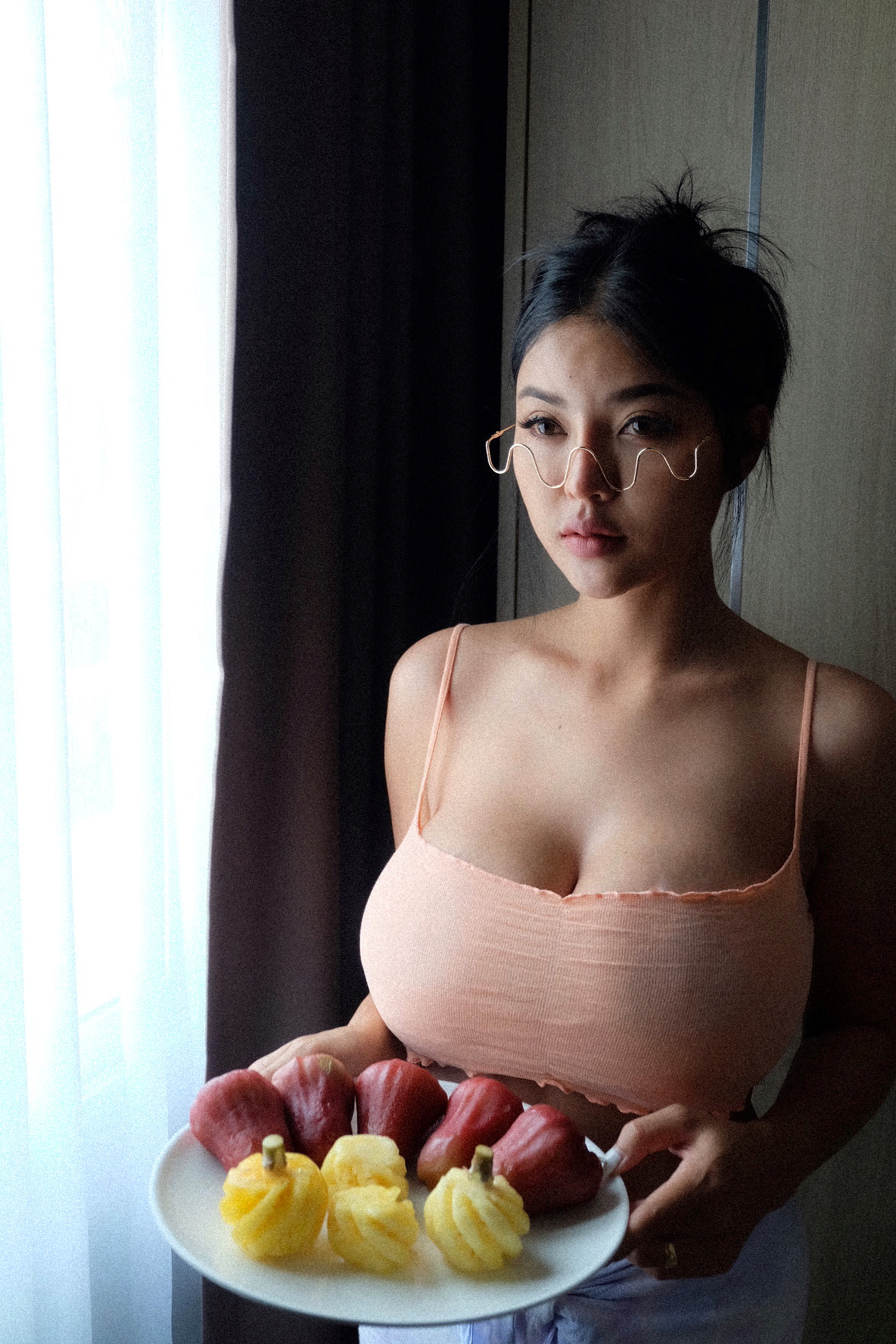 น้องฝ้าย เน็ตไอดอล สาวสวยหน้าอกใหญ่800ccที่พูดได้เลยว่าสุดยอด 35