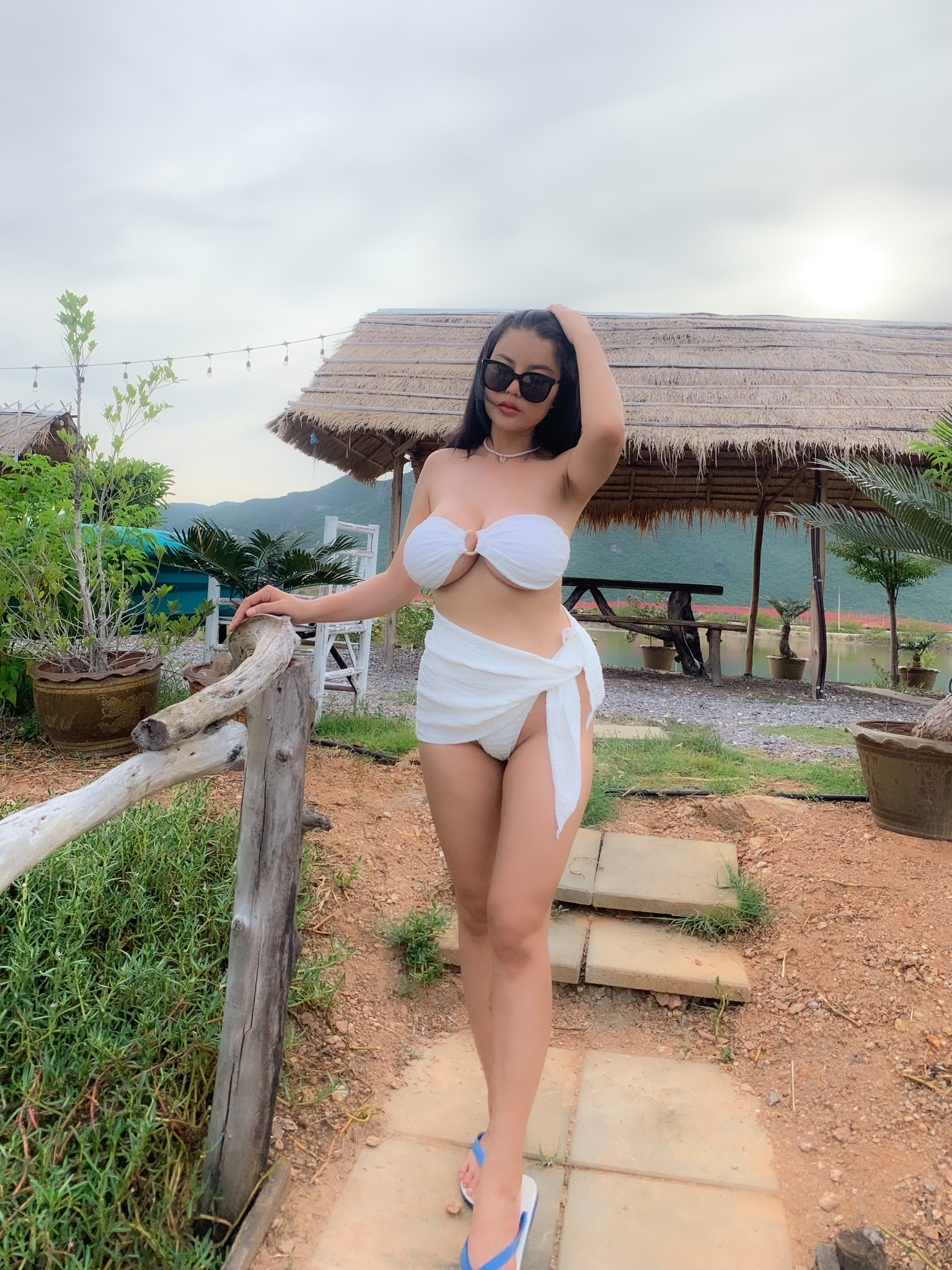น้องฝ้าย เน็ตไอดอล สาวสวยหน้าอกใหญ่800ccที่พูดได้เลยว่าสุดยอด 59