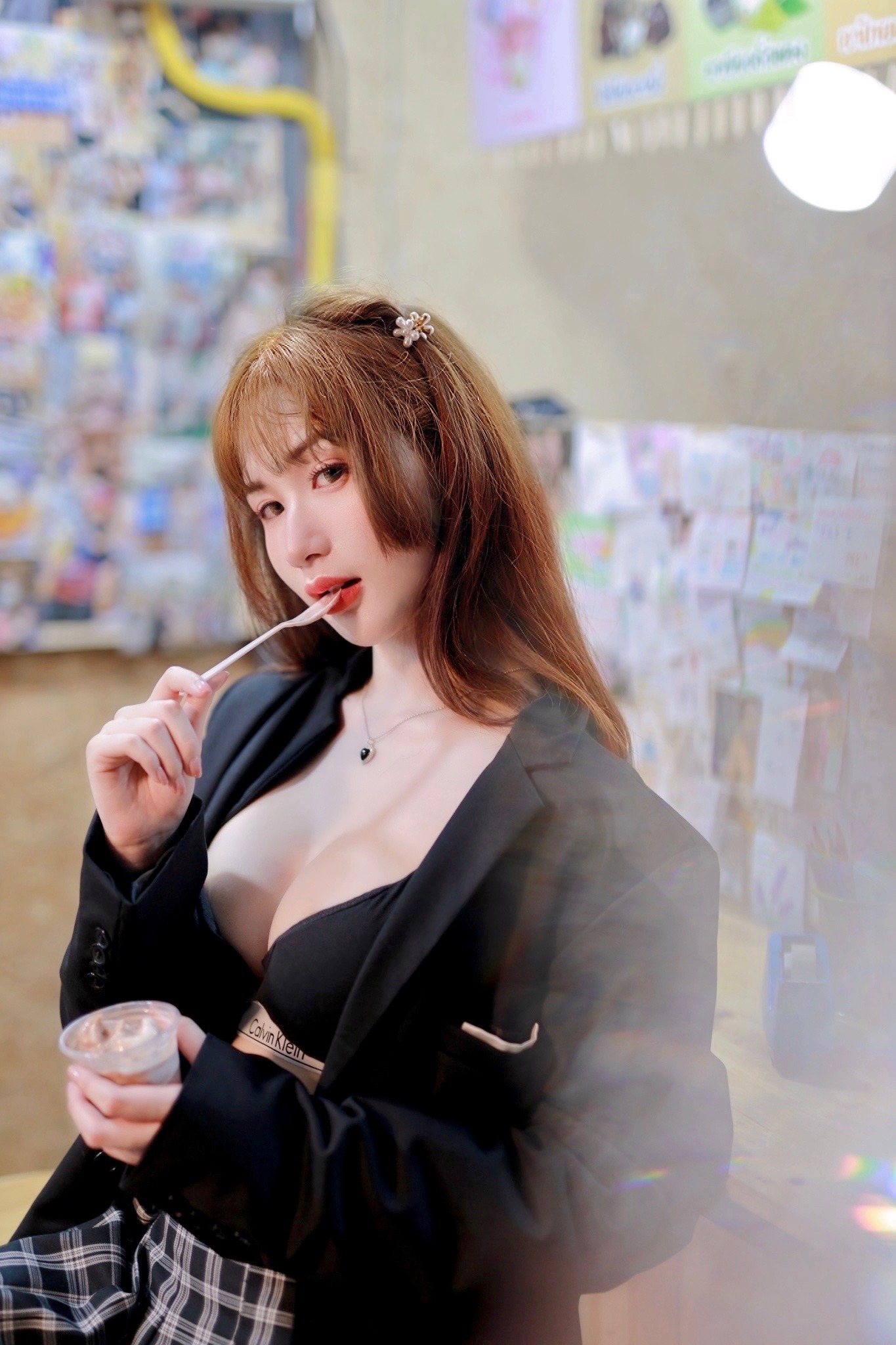 มานิตา Akair สาวหน้าสวยขาวเนียนมีออร่าเสียงเล้าใจลีลาเด็ดสุดๆ 13