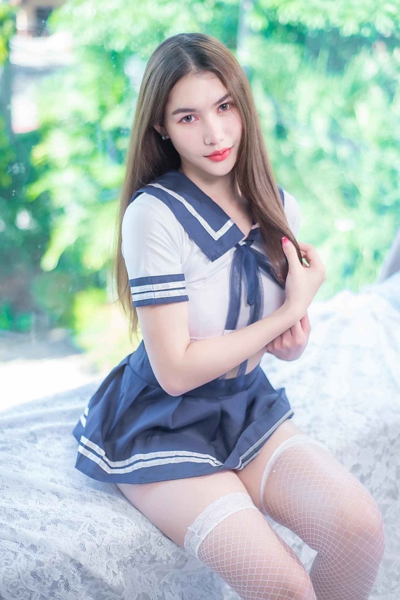 น้องอันอัน Chanida สาวสวยเมืองเชียงใหม่อกใหญ่น่าโดนสุดสุด 27