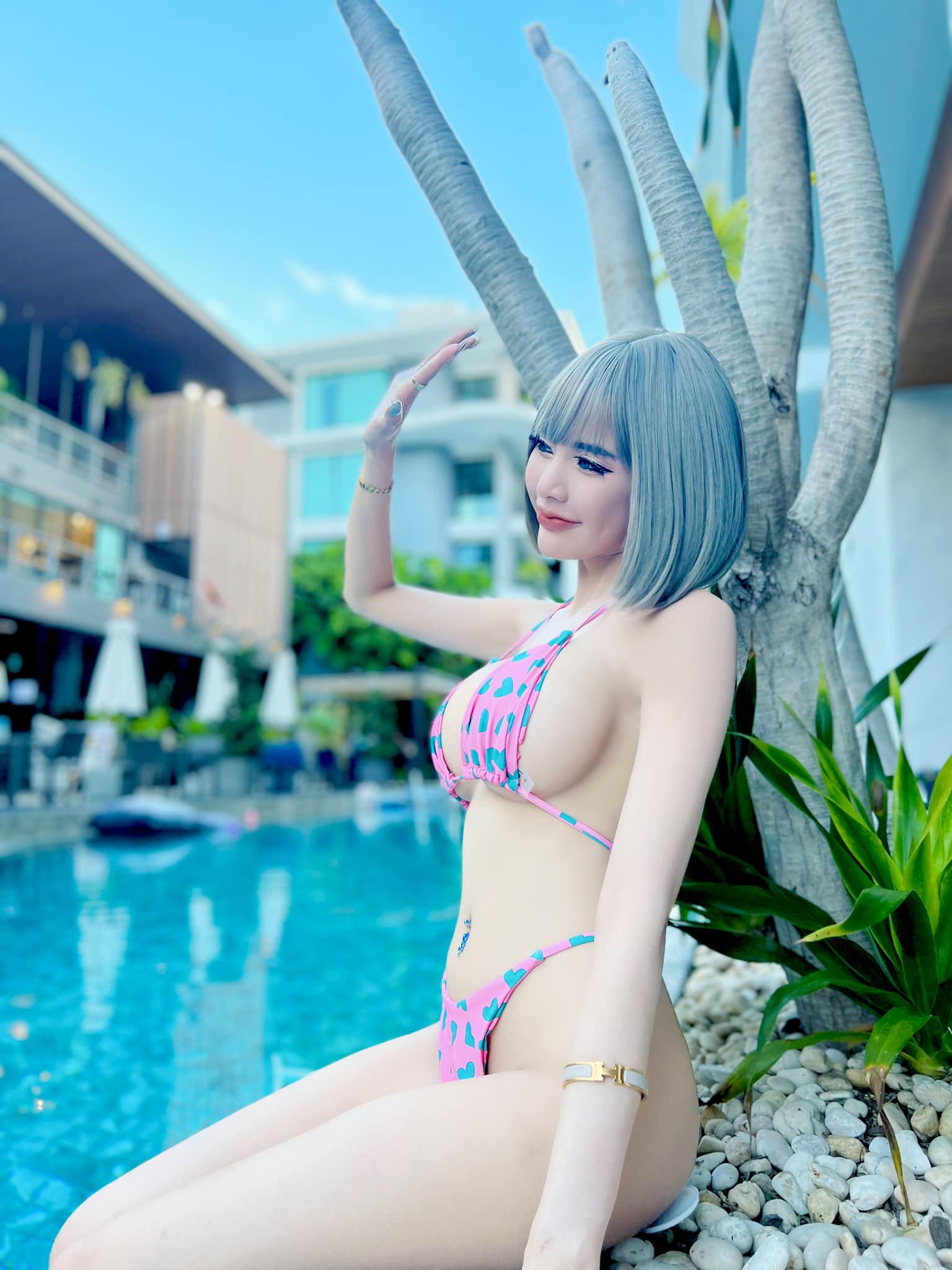 น้องMeya เน็ตไอดอล เหมือนตุ๊กตายางที่ใครๆก็อยากอุ้มกลับบ้านเลย 32