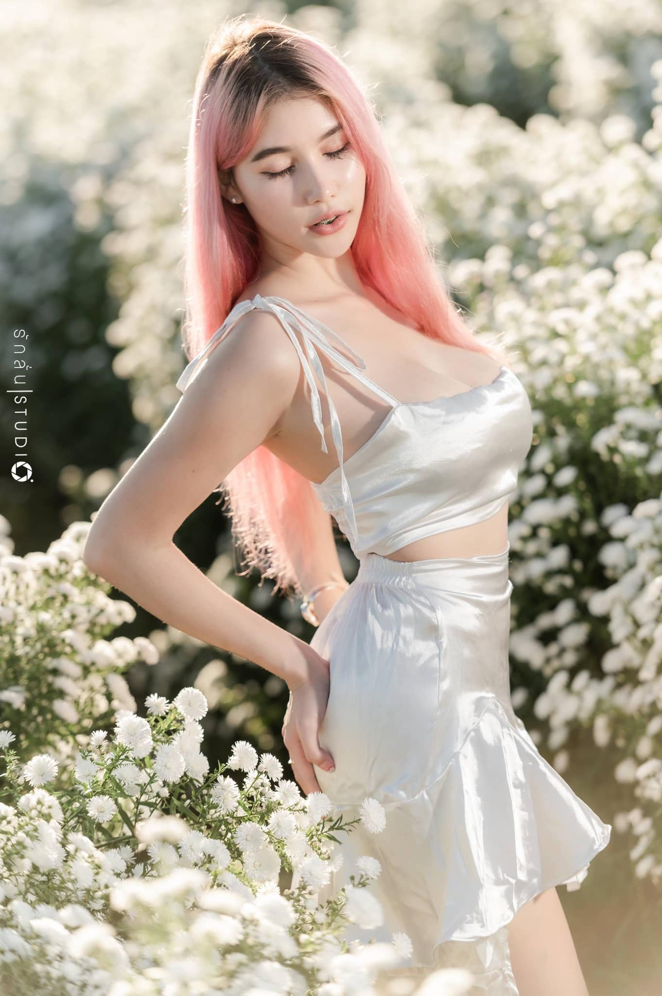 น้องอันอัน Chanida สาวสวยเมืองเชียงใหม่อกใหญ่น่าโดนสุดสุด 41