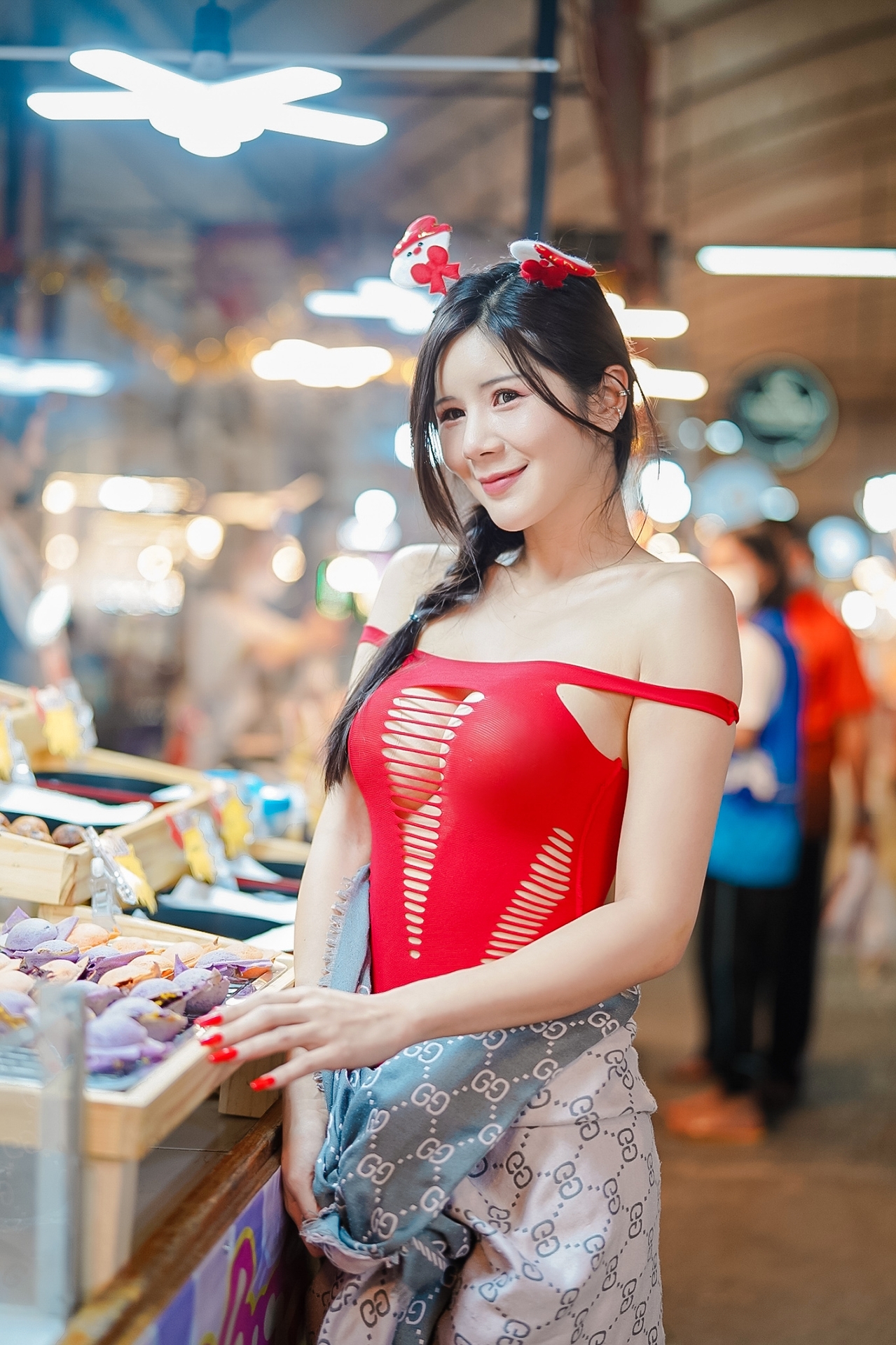 น้องมิกิ Praiya หุ่นเป๊ะขาวเนียนไร้รอย หน้าอกพอดีมือหน้าตาระดับดารา 63