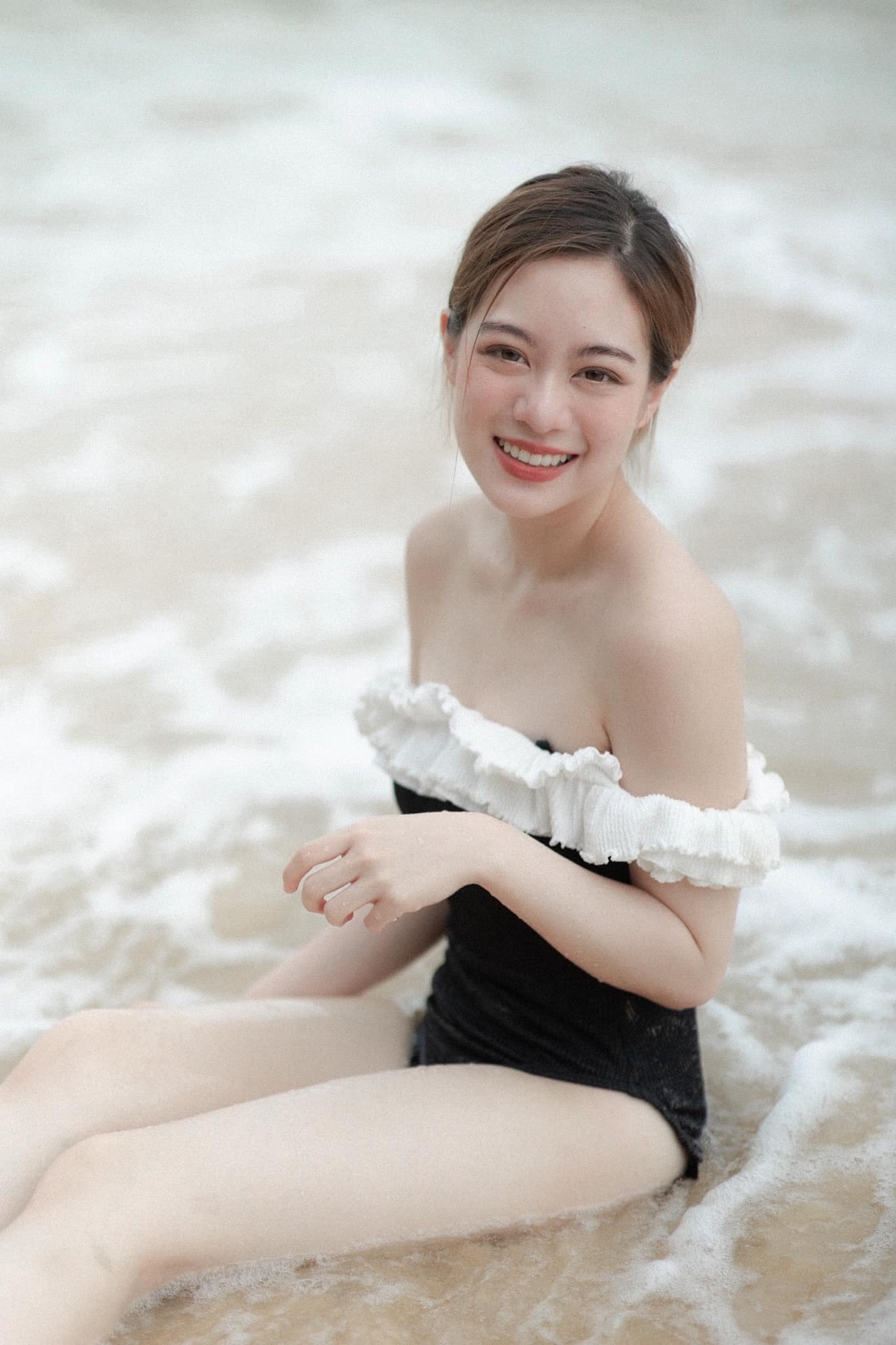 เหมือนฝัน แบ้สกุล เน็ตไอดอลอารมณ์ดียิ้มหวานน่ารักดูตรงไหนสวยไปหมด 9