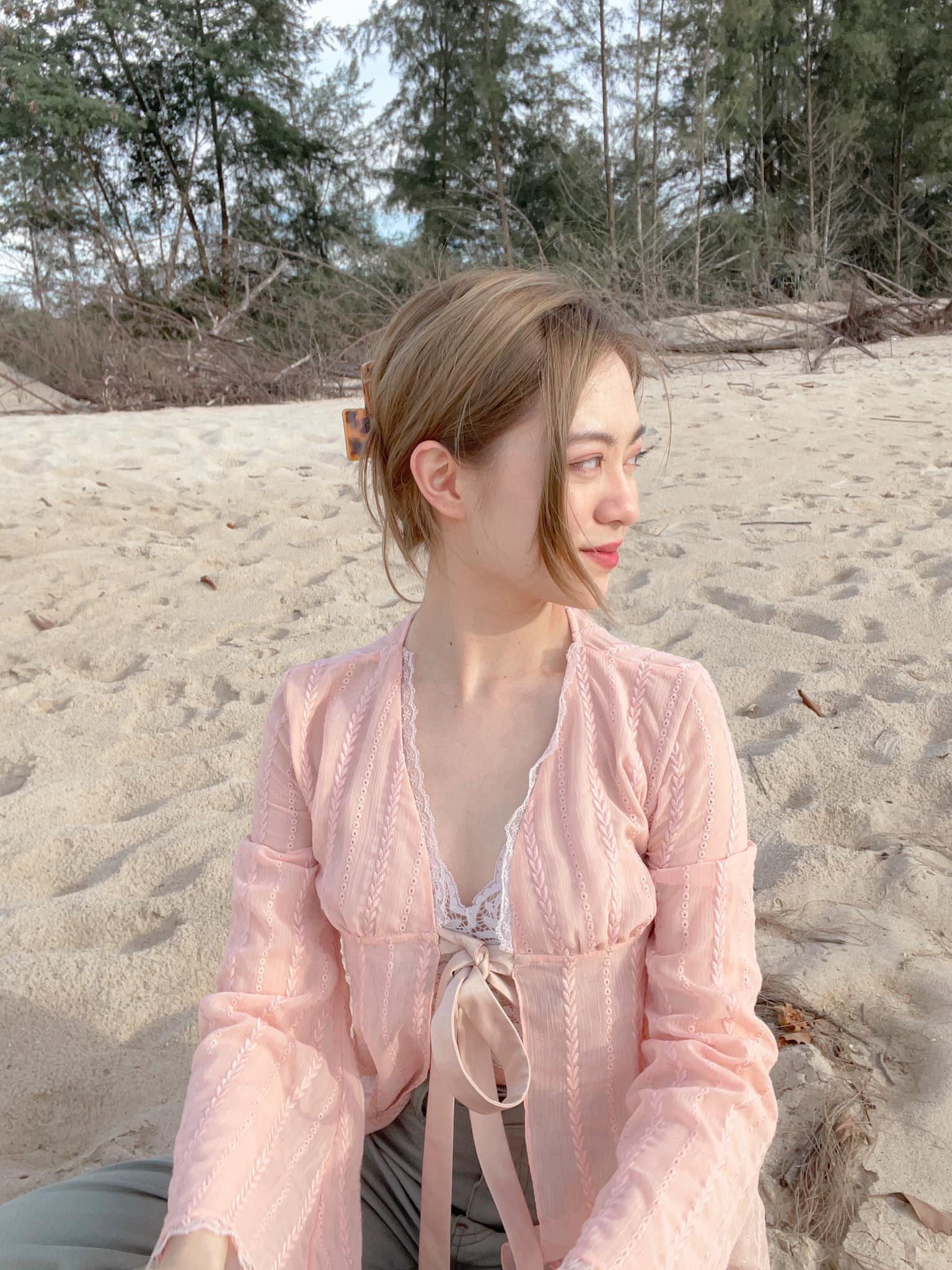 เหมือนฝัน แบ้สกุล เน็ตไอดอลอารมณ์ดียิ้มหวานน่ารักดูตรงไหนสวยไปหมด 19