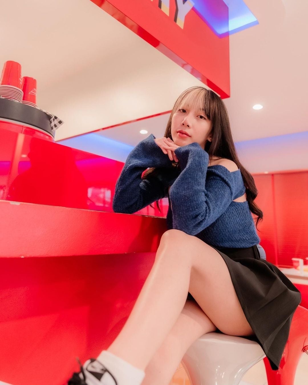 น้องฮาย โอนลี่แฟน เน็ตไอดอลยืนหนึ่งในตอนนี้มาแรงแซงทางโค้งจริงๆ 5