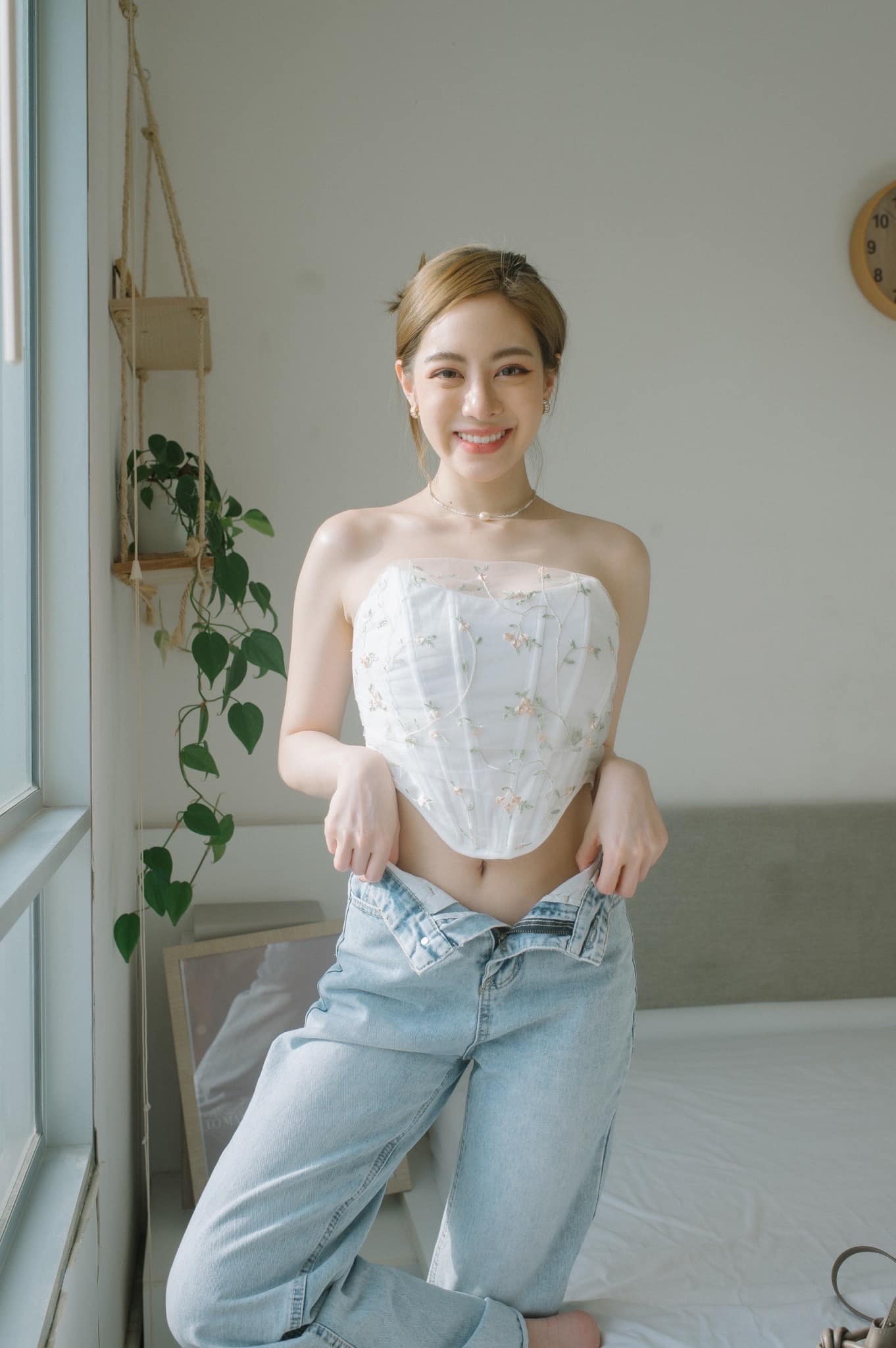 เหมือนฝัน แบ้สกุล เน็ตไอดอลอารมณ์ดียิ้มหวานน่ารักดูตรงไหนสวยไปหมด 36
