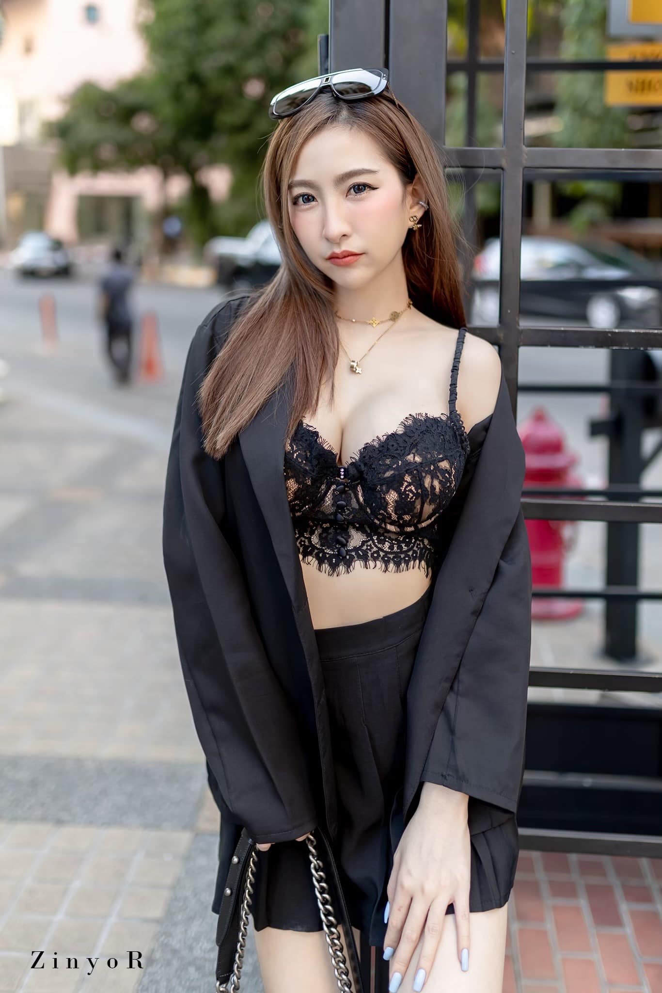 น้องปอ อนิตา นางแบบสาวสวยหุ่นเซ็กส์ไวส์มินิหน้าอกใหญ่เกินต้านพอดีตัว 95