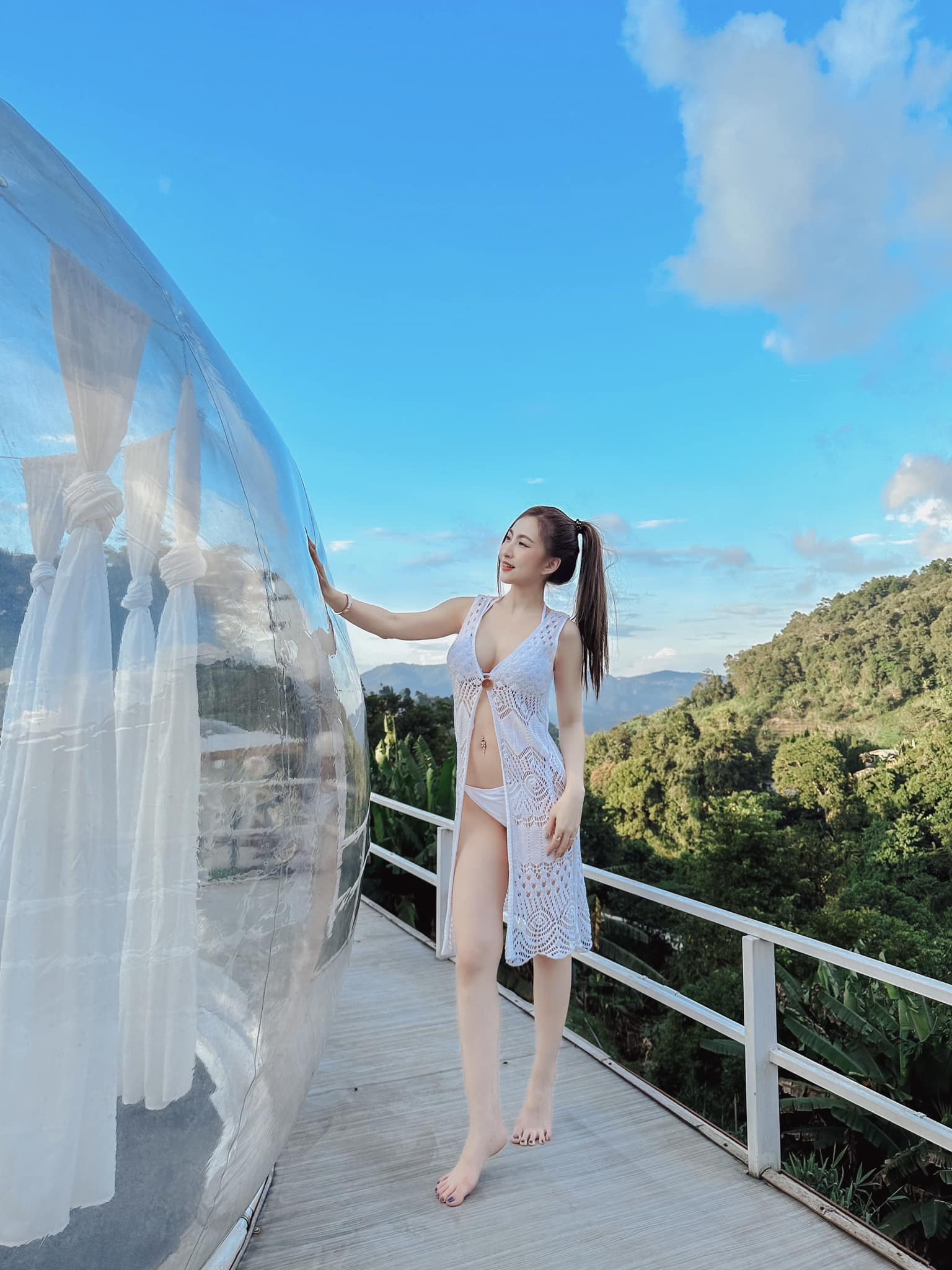 น้องปอ อนิตา นางแบบสาวสวยหุ่นเซ็กส์ไวส์มินิหน้าอกใหญ่เกินต้านพอดีตัว 99