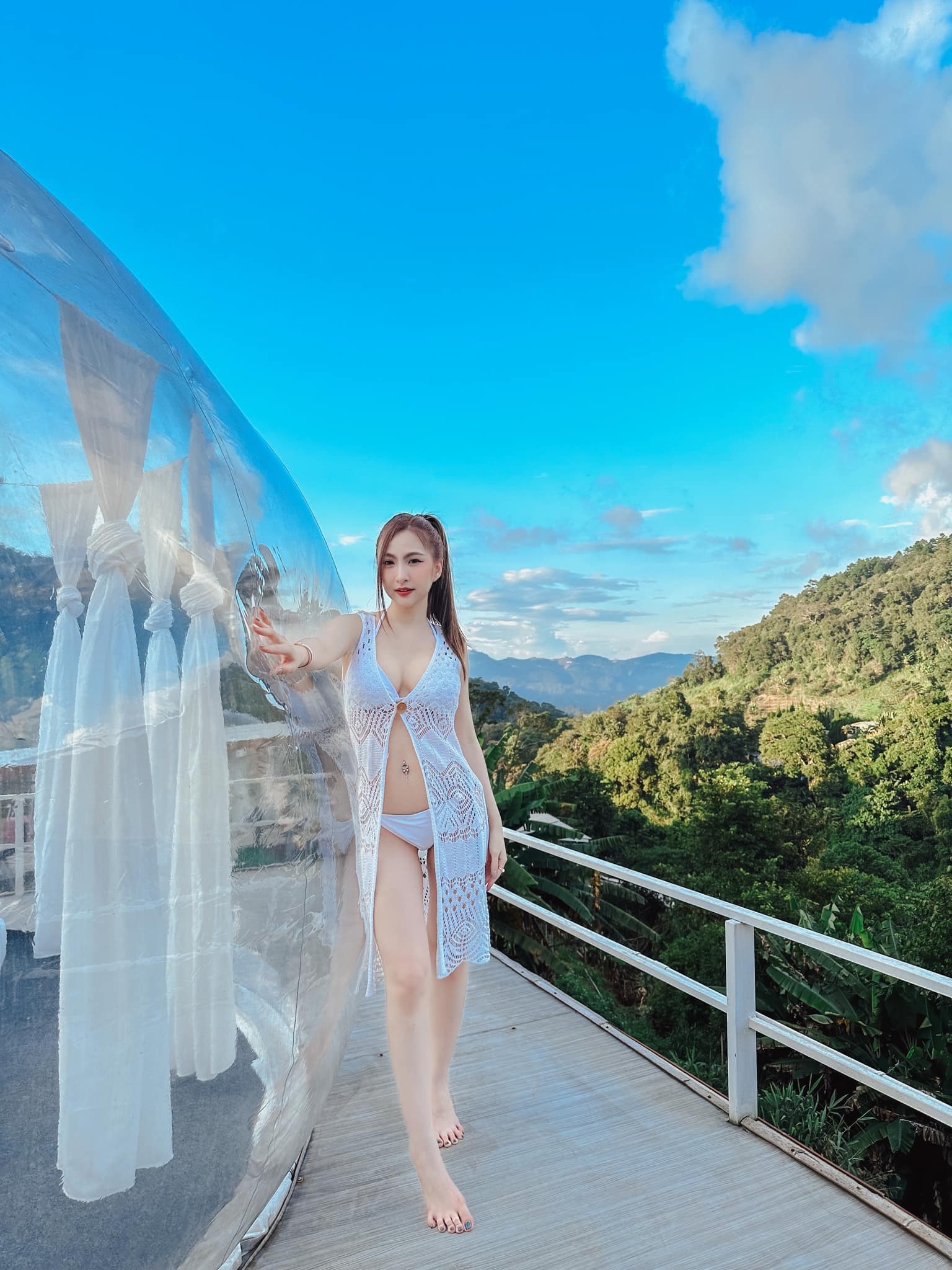 น้องปอ อนิตา นางแบบสาวสวยหุ่นเซ็กส์ไวส์มินิหน้าอกใหญ่เกินต้านพอดีตัว 100