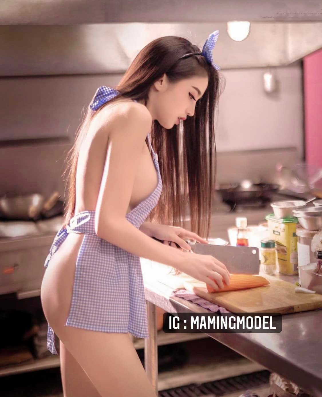 น้องมะมิ้งค์ นางแบบสาวสวยหุ่นแซ่บสูงยาวเข่าดีหน้าอกตูมทำโอลี่แฟน18+ 41
