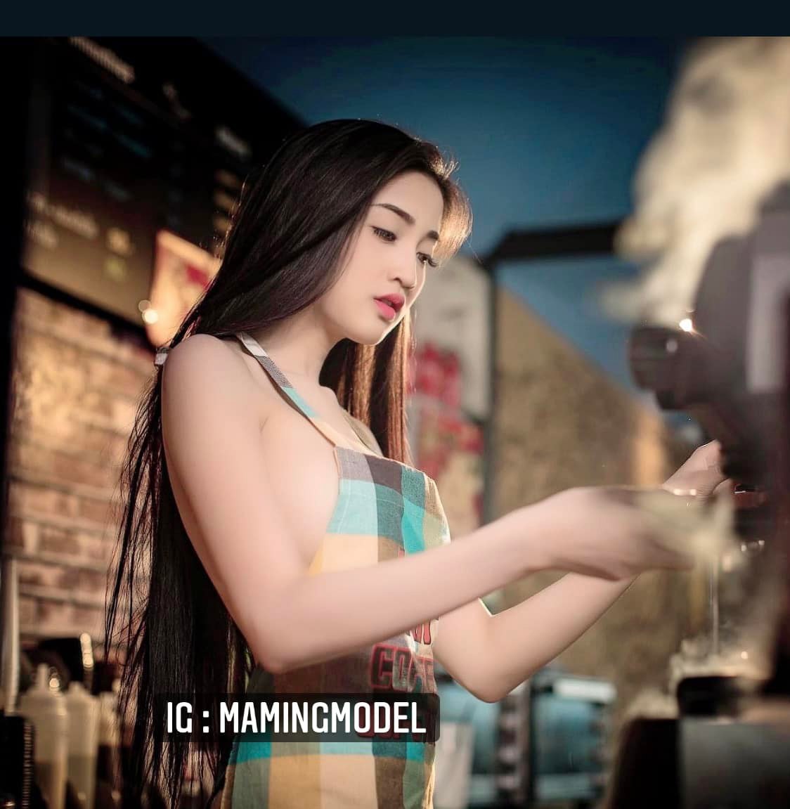น้องมะมิ้งค์ นางแบบสาวสวยหุ่นแซ่บสูงยาวเข่าดีหน้าอกตูมทำโอลี่แฟน18+ 43