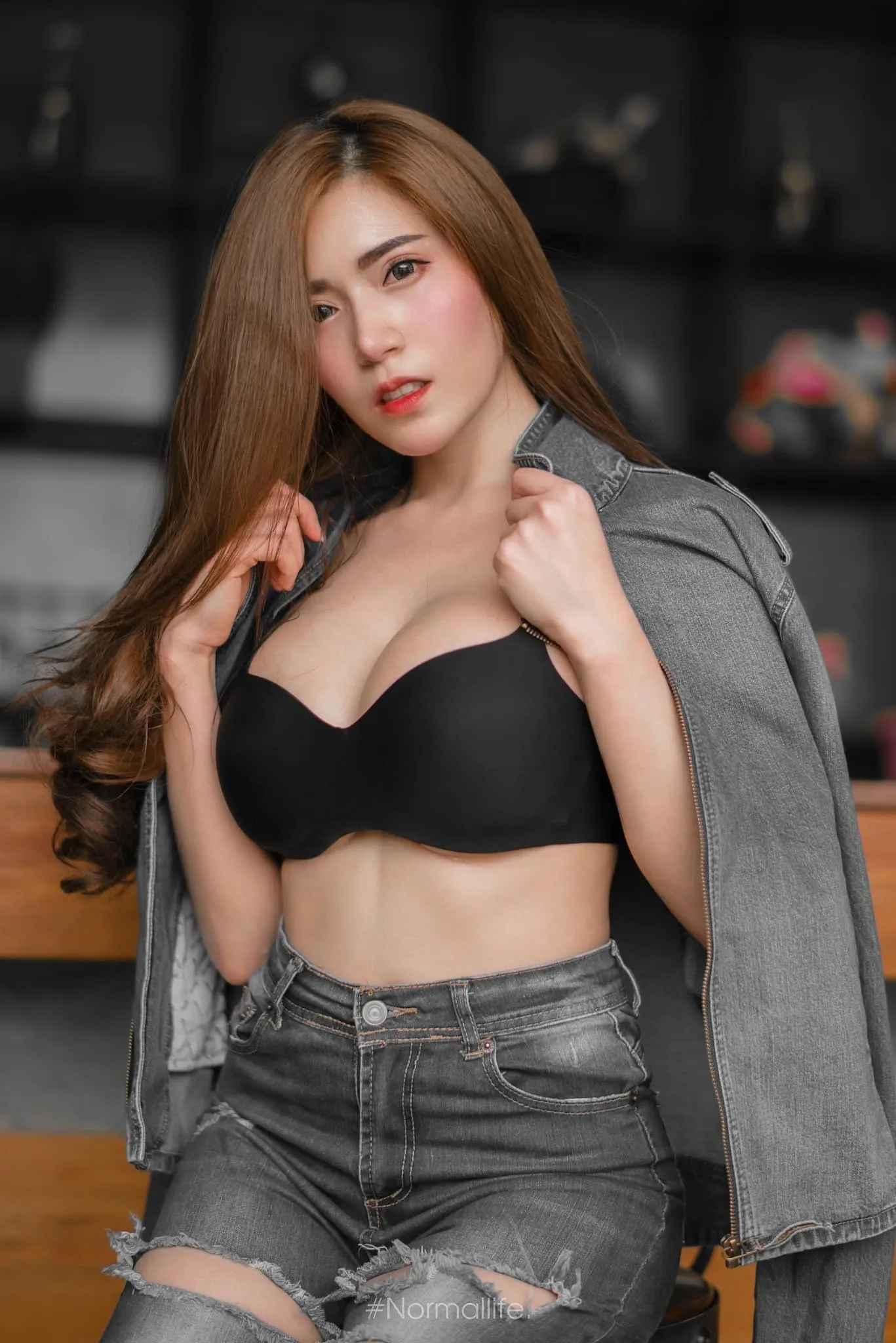 น้องลูกบาส สตรีมเมอร์สาวดาวยั่วสุดเซ็กซี่ดาว Onlyfans 36