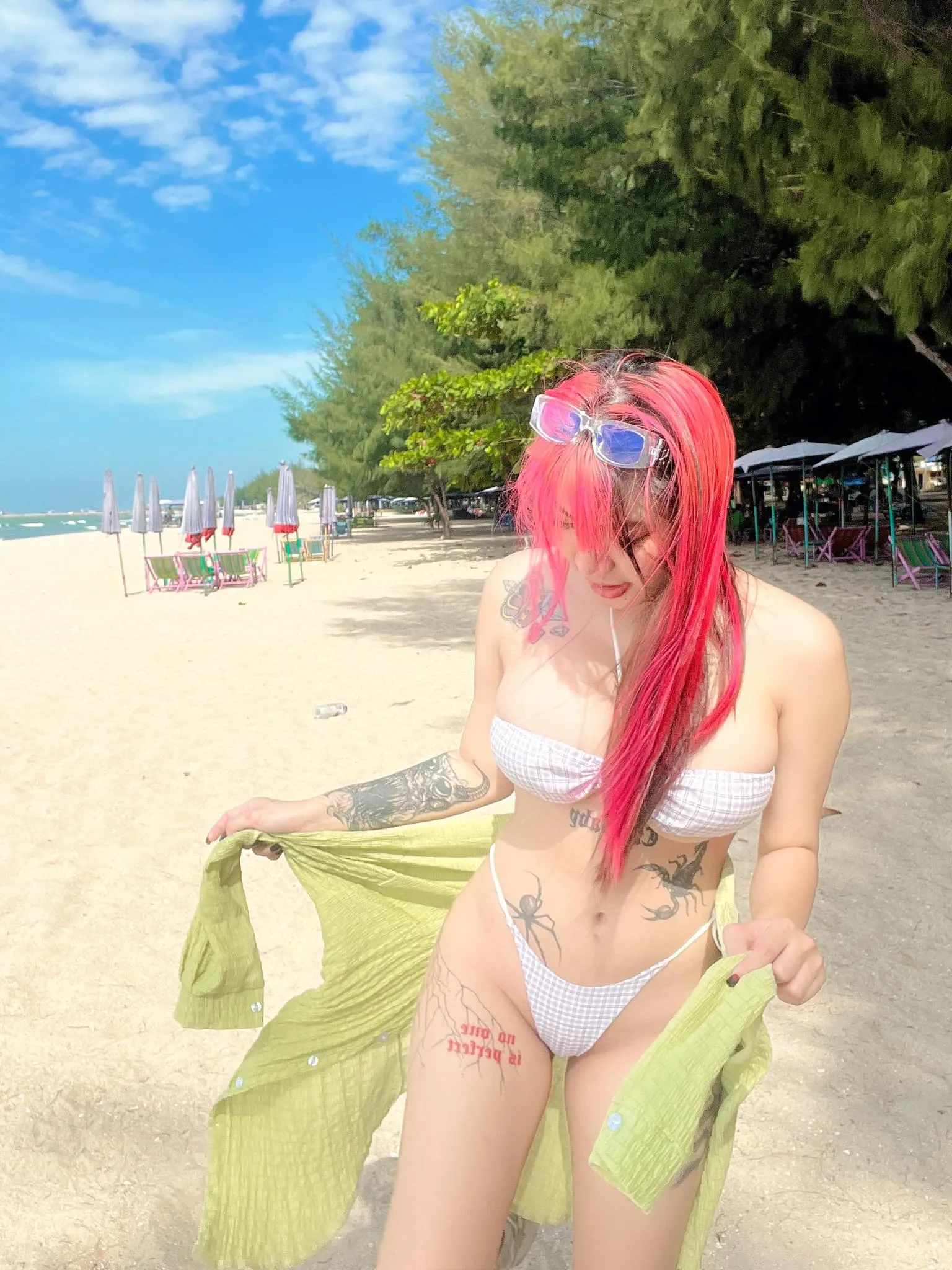 น้องแอลลี่ ไอริน เน็ตไอดอลดาวยั่วสุดแซ่บ Onlyfans 37