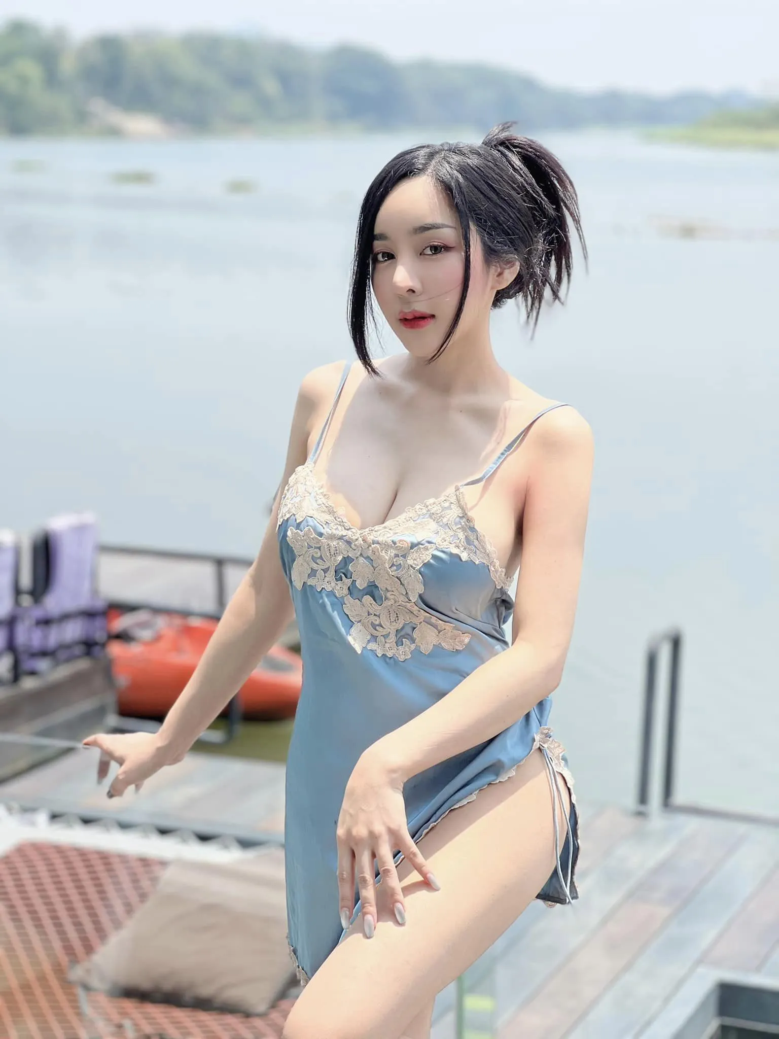 น้องจุ๊บจิ๊บ นางแบบสาวสวยดาวยั่วพร้อมผลงานวาบหวิวสุดเซ็กซี่ 18+ 22