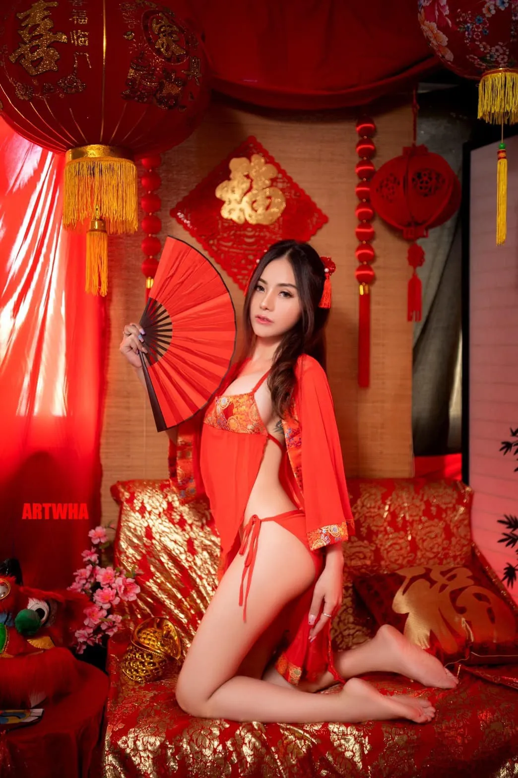 ฟ้า ศุภิสรา เน็ตไอดอลสาวสวยสุดเอ็กซ์ ดาวยั่วมาแรง 4
