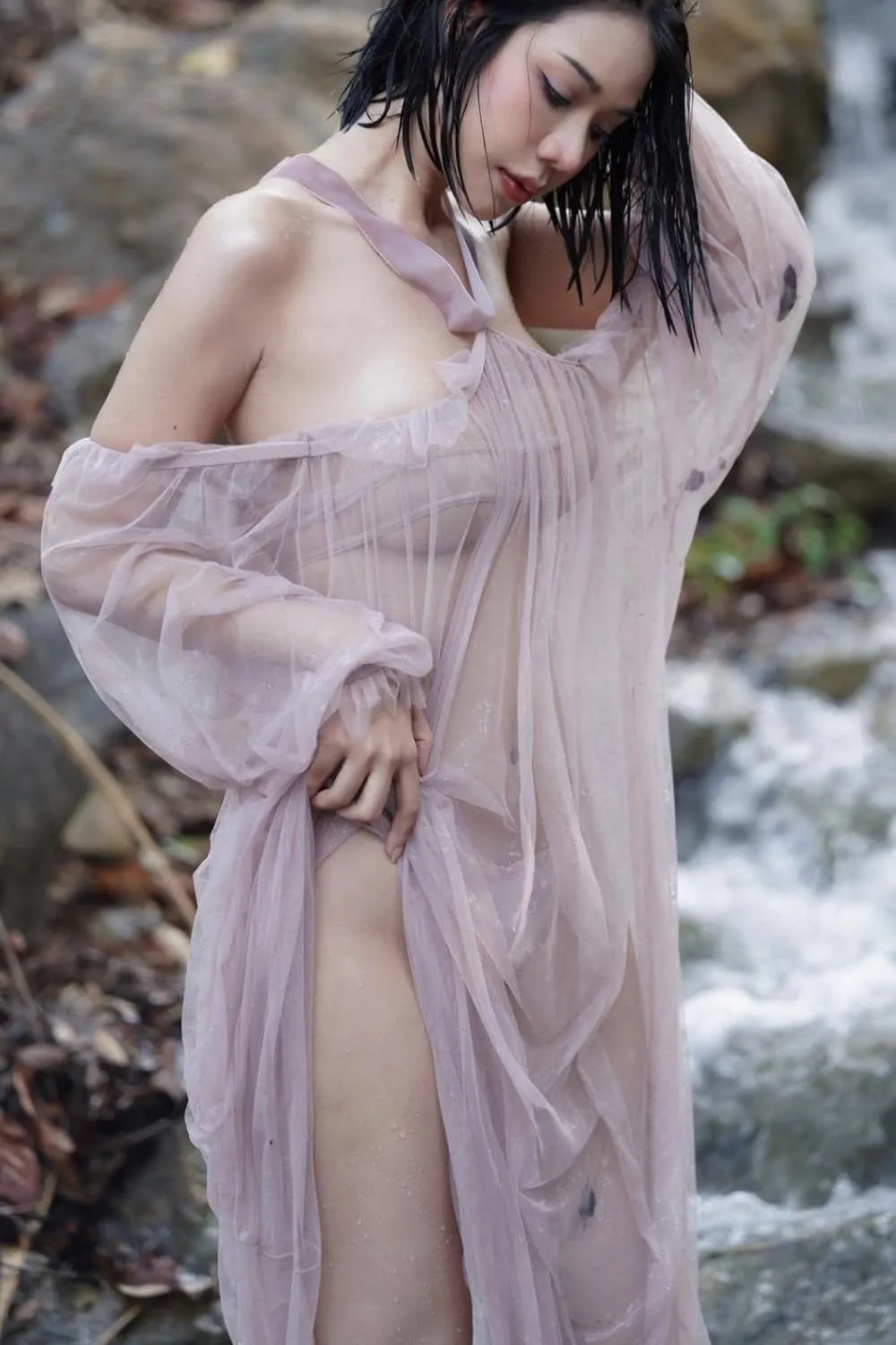 กี้เก้า พริตตี้สวยสุดเอ็กซ์ ผลงานวาบหวิว 18+ ดาวOnlyfans 35