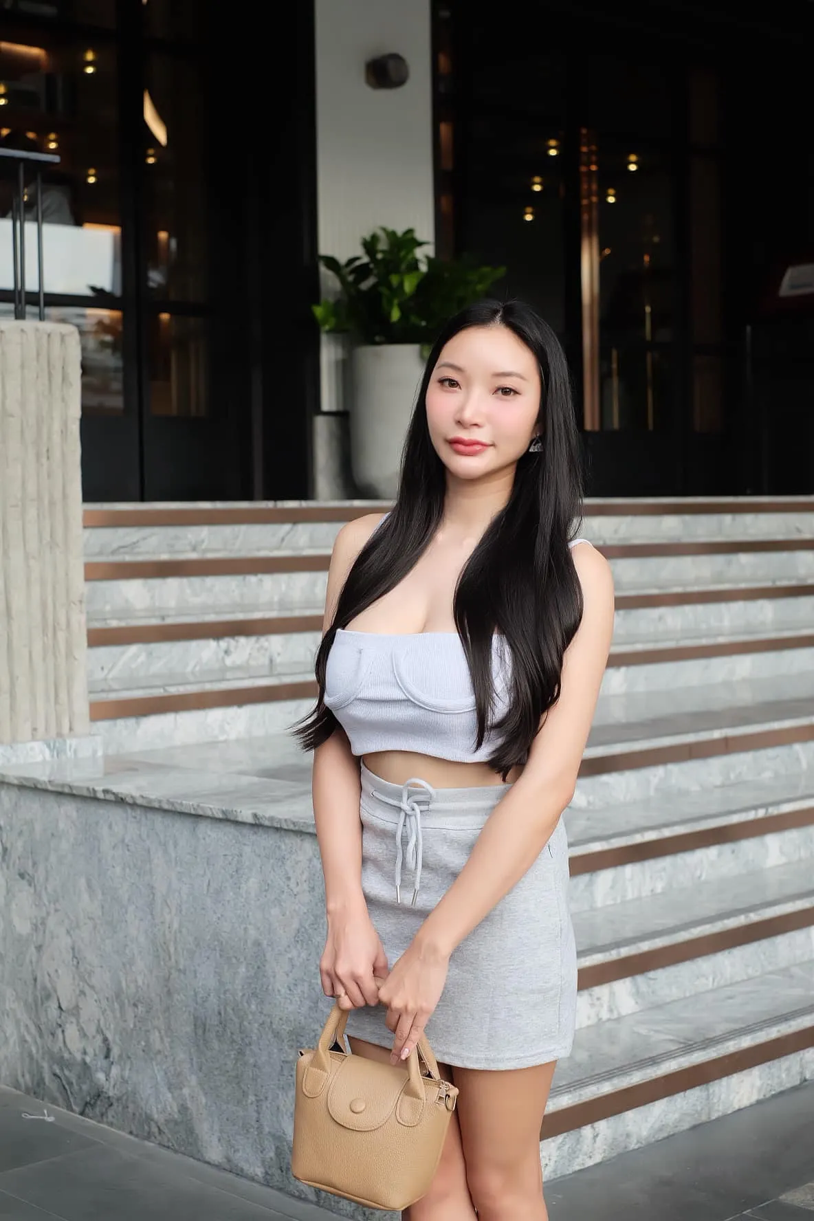 น้องเอ็นจอยหมวยลี่ เน็ตไอดอลหน้าหมวย สาวสวยงานดี ดาวOnlyfans 23
