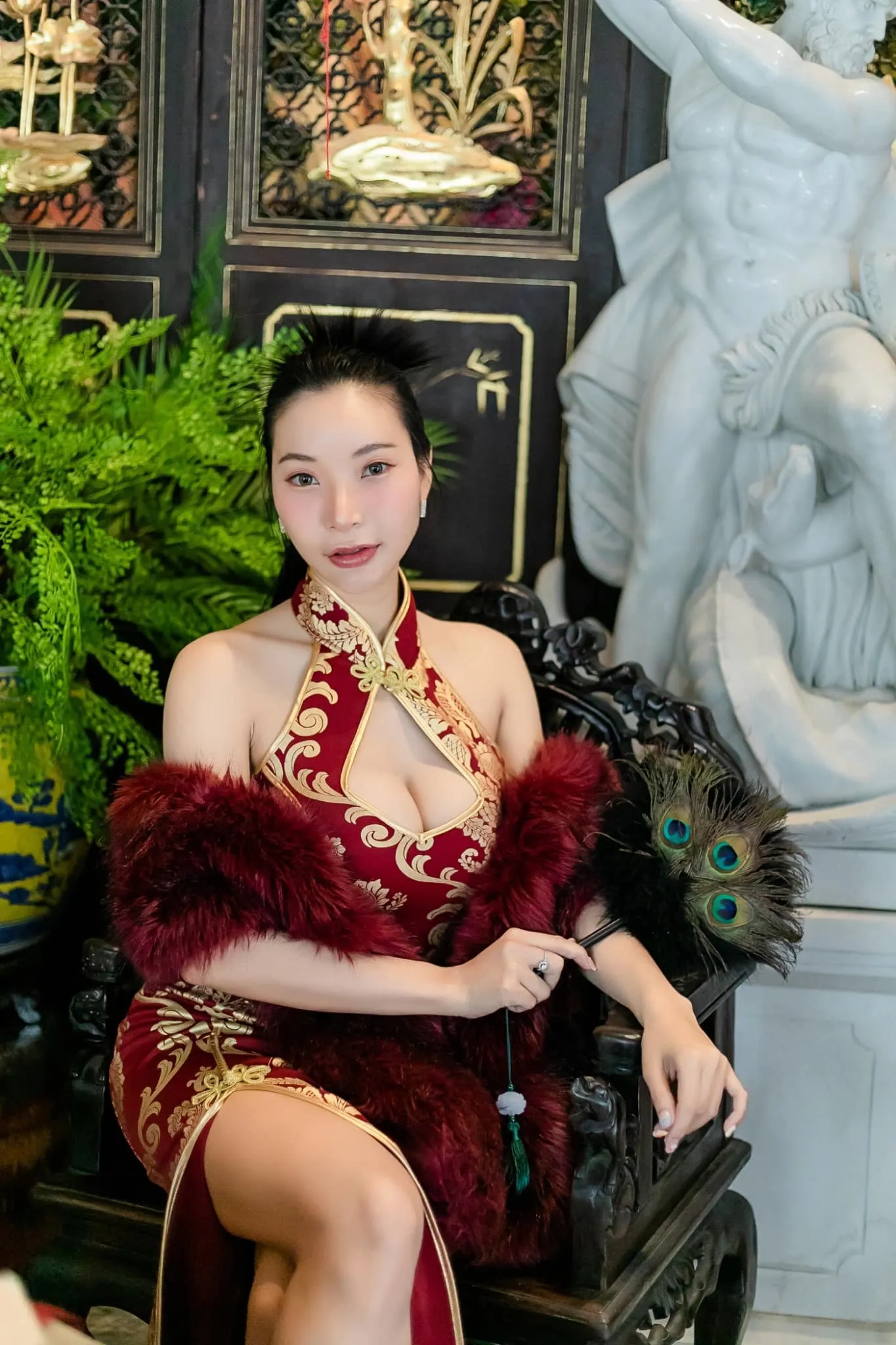 น้องเอ็นจอยหมวยลี่ เน็ตไอดอลหน้าหมวย สาวสวยงานดี ดาวOnlyfans 34