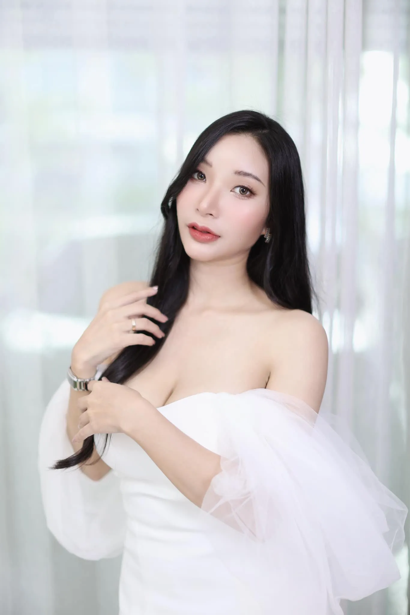น้องเอ็นจอยหมวยลี่ เน็ตไอดอลหน้าหมวย สาวสวยงานดี ดาวOnlyfans 8