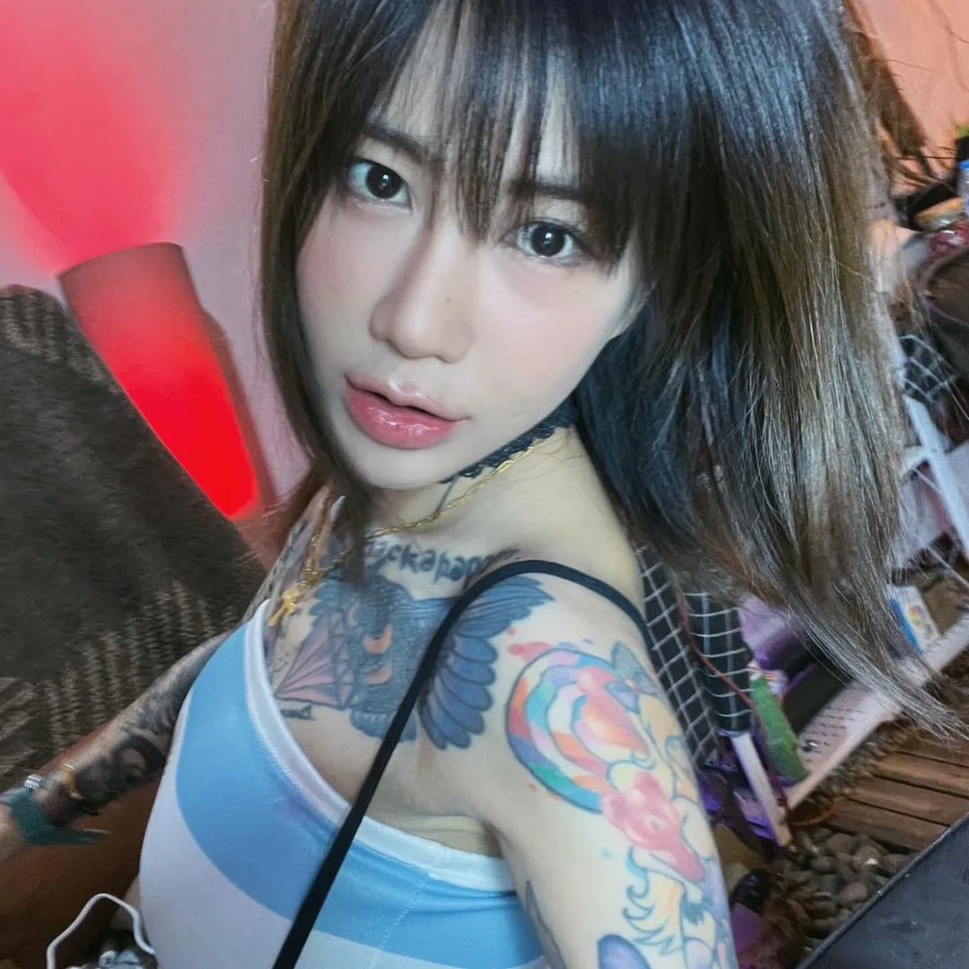 น้องภัส นภัสพลอย สาวสวยรอยสัก เน็ตไอดอลงานดี ดาวOnlyfans 16