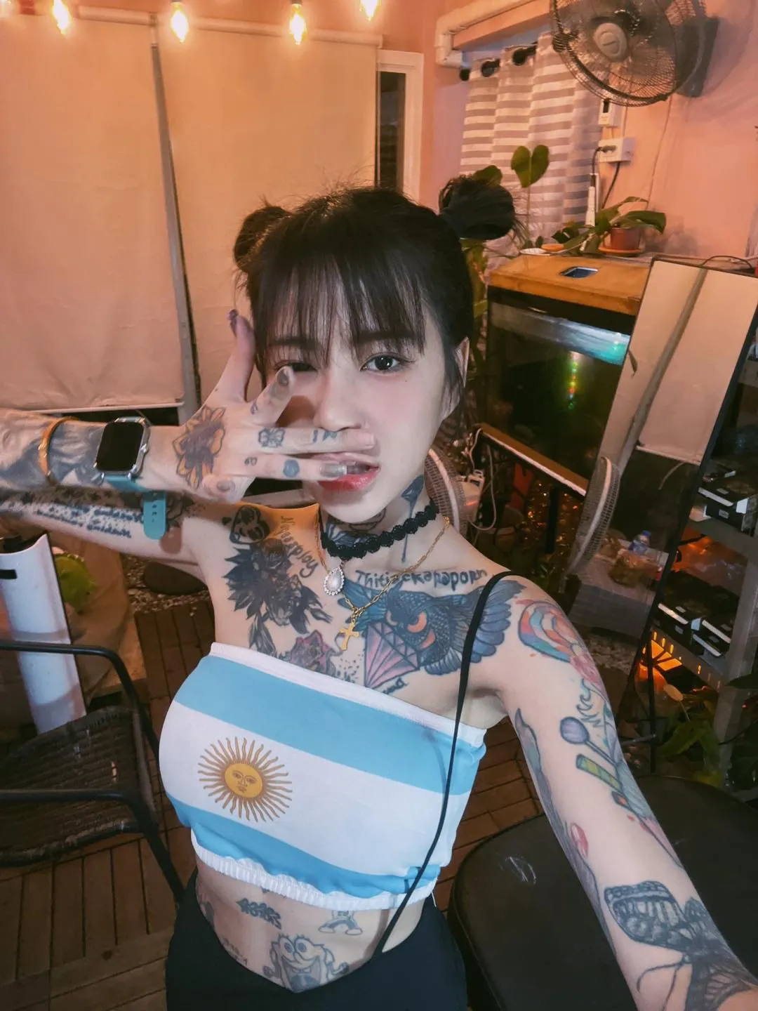 น้องภัส นภัสพลอย สาวสวยรอยสัก เน็ตไอดอลงานดี ดาวOnlyfans 17