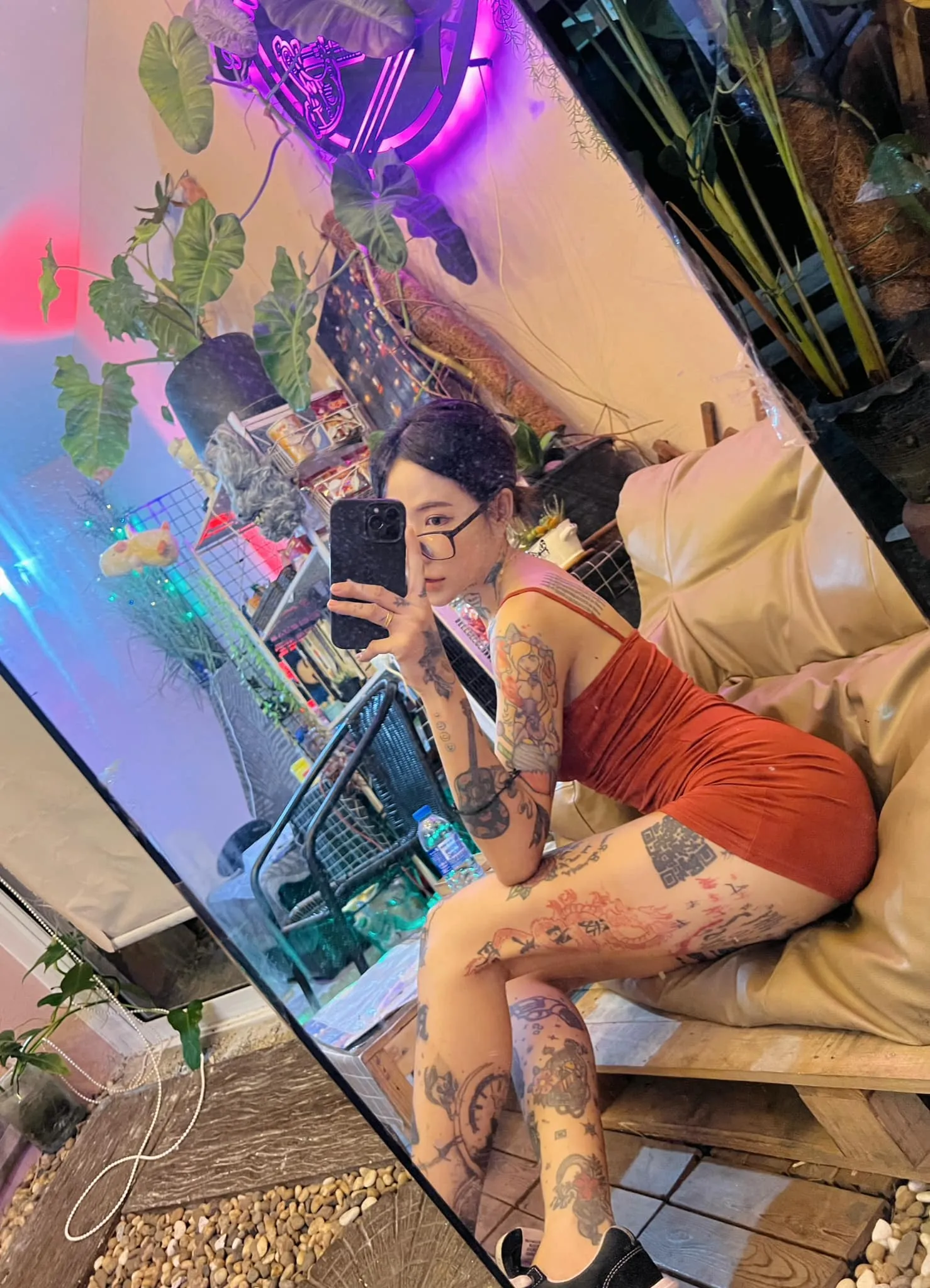 น้องภัส นภัสพลอย สาวสวยรอยสัก เน็ตไอดอลงานดี ดาวOnlyfans 20