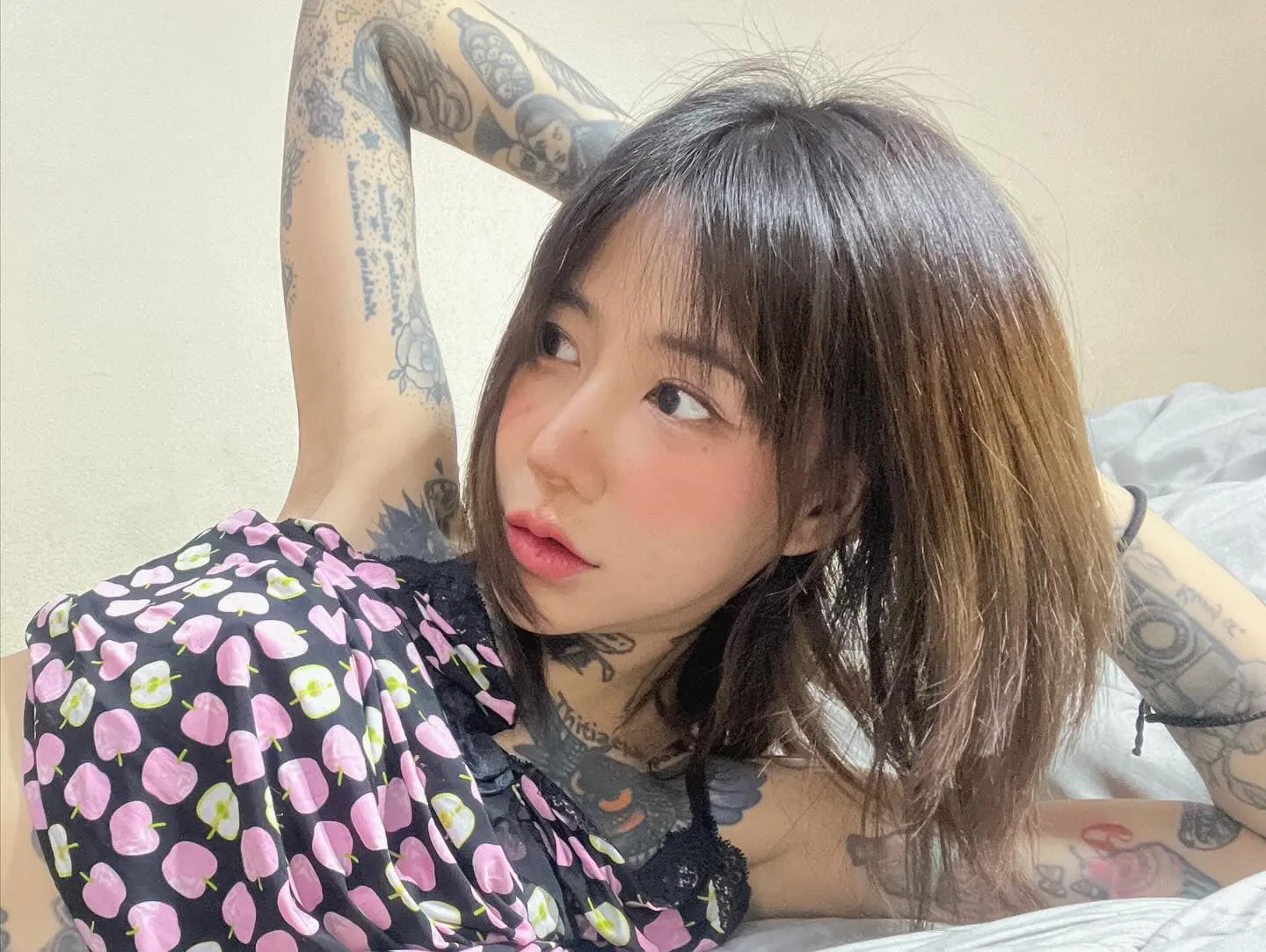 น้องภัส นภัสพลอย สาวสวยรอยสัก เน็ตไอดอลงานดี ดาวOnlyfans 23