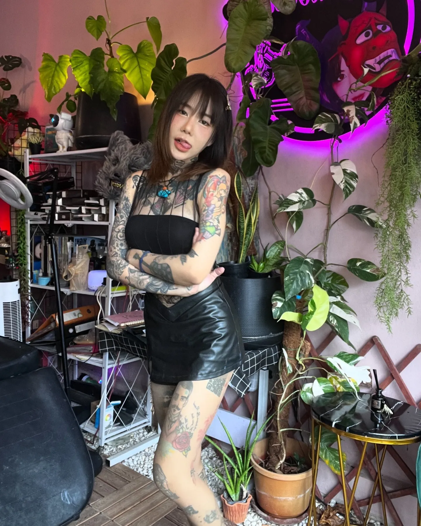น้องภัส นภัสพลอย สาวสวยรอยสัก เน็ตไอดอลงานดี ดาวOnlyfans 6