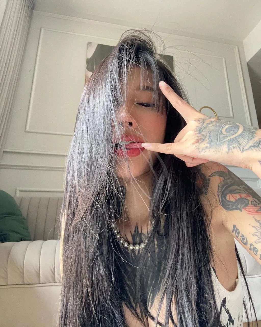 Cornne เน็ตไอดอล สาวสวยรอยสัก ผลงานเสียว ดาวOnlyfans 13