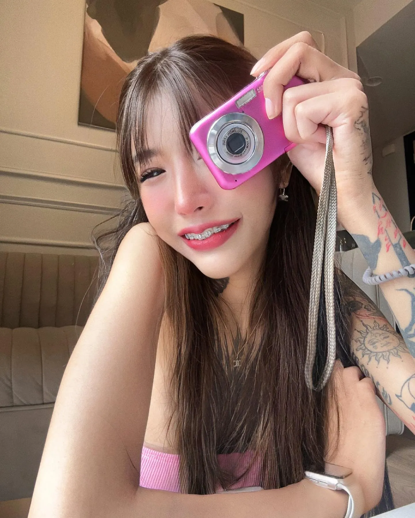 Cornne เน็ตไอดอล สาวสวยรอยสัก ผลงานเสียว ดาวOnlyfans 8