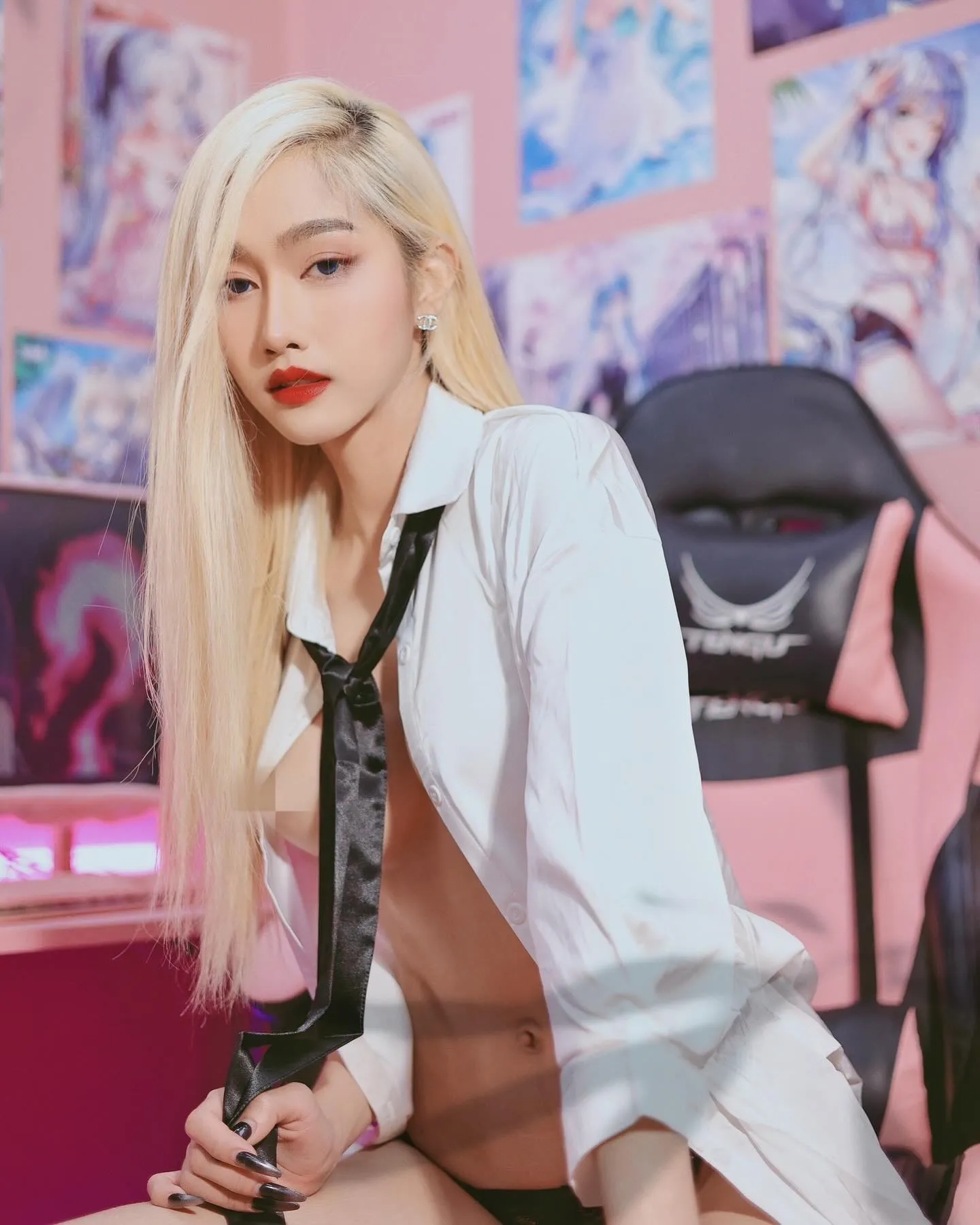 กุ๊งกิ๊ง แม่สาวขนดก นางแบบ สาวสวยสุดแซ่บ ผลงานเสียว ดาวonlyfans 5
