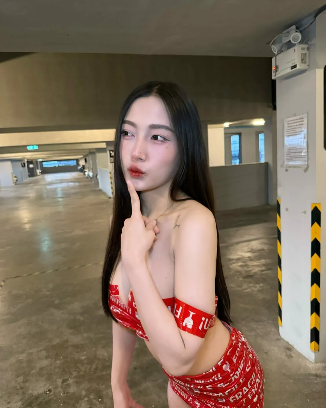 น้อง ddrungg นางแบบ เน็ตไอดอล สาวหุ่นแซ่บ ดาวTiktok มาแรง 40